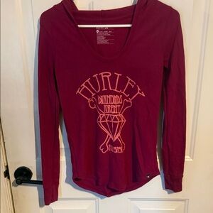 Hurley Y2K Long-Sleeve Graphic Hoodie